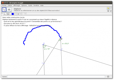 Découverte théorèmes Geogebra Découverte théorèmes Geogebra